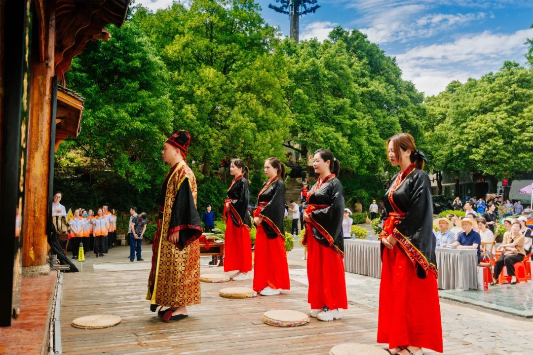 澧县第七届端午屈原祭祀暨“文化和自然遗产日”在彭山景区举行